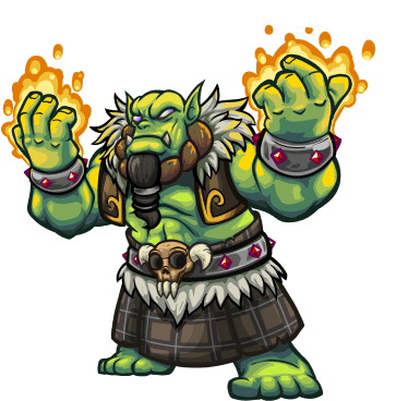 Orc necromancer